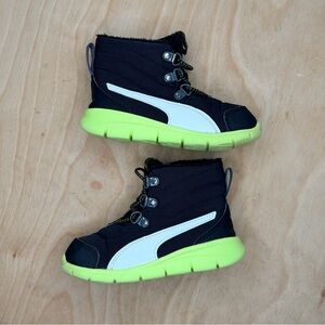 Puma Bao Winter Boots Sneakers High Top Toddler 9C